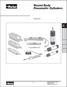 Parker Hannifin Round Body Pneumatic Cylinders